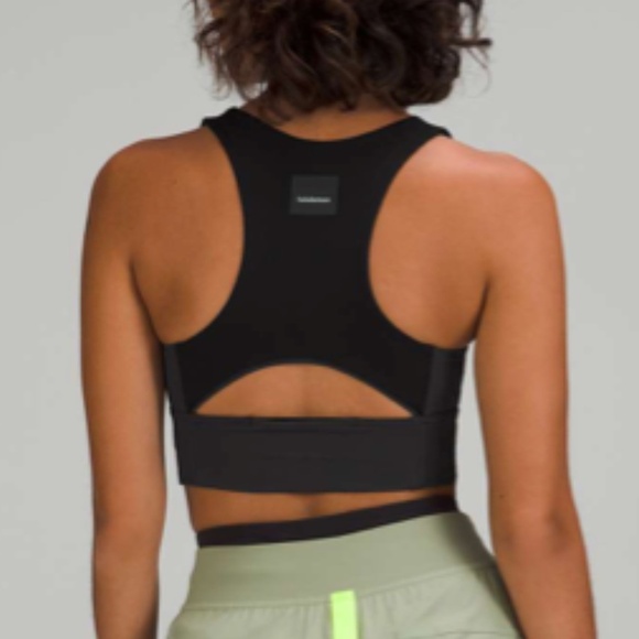 Lululemon Hike to Swim Bra & Short 6" Set - Black/Graphite Grey/Graphite Grey -2 - Picture 5 of 16